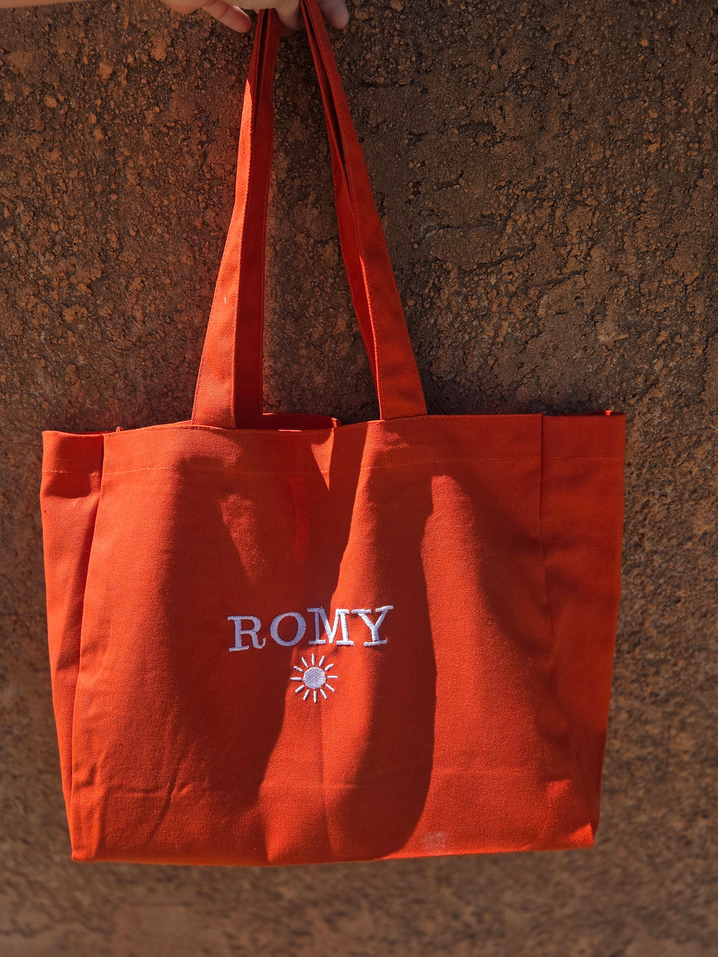 Cabas XXL Terracotta | personnalisable