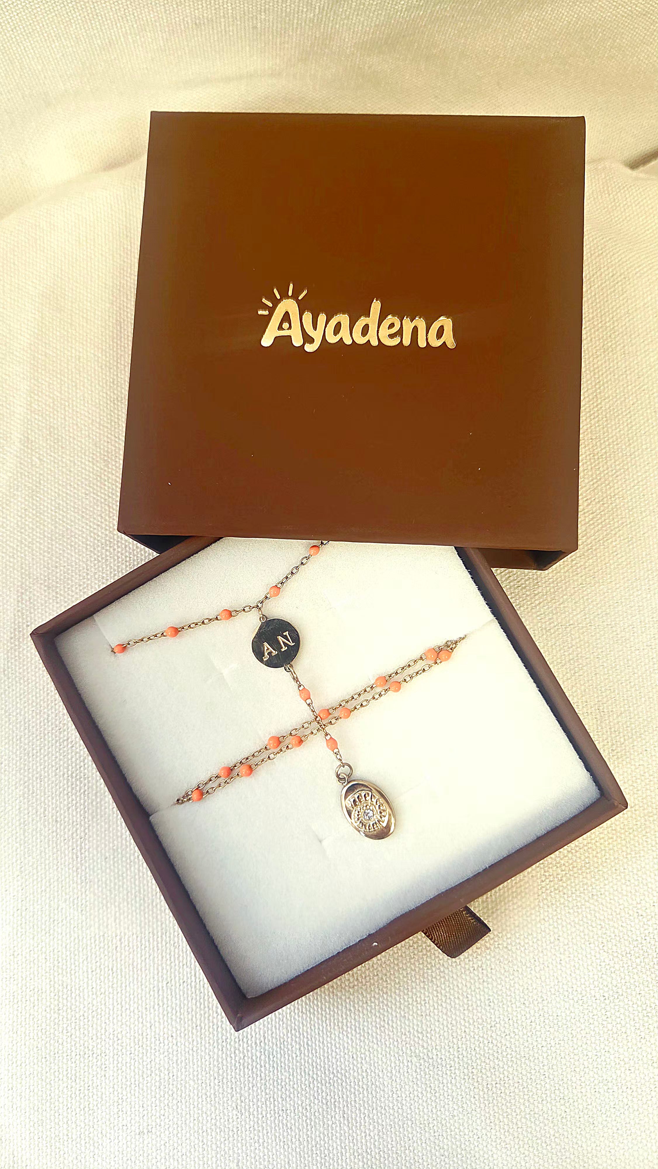 Collier signature Riviera personnalisé
