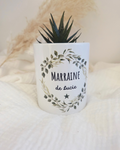 Pot en céramique | Parrain & Marraine olivier