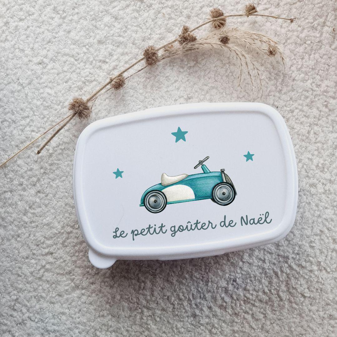 Boîte à goûter et Gourde  Voiture vintage