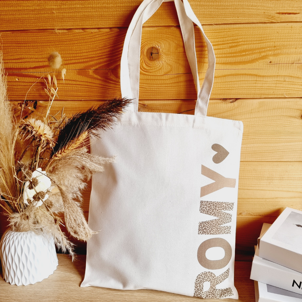 Cabas Prénom Léopard