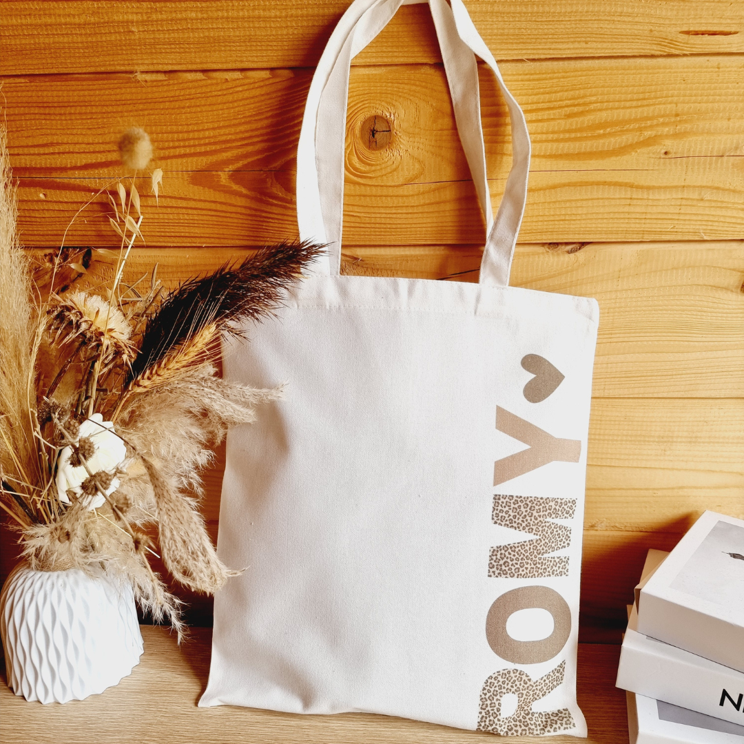 Cabas Prénom Léopard