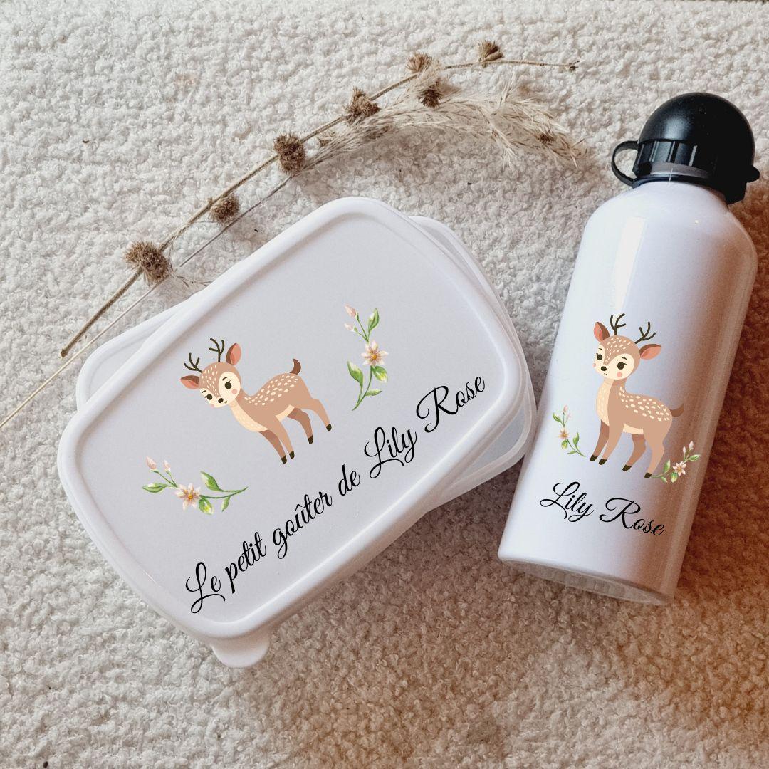 Boîte à Goûter et Gourde Bichette