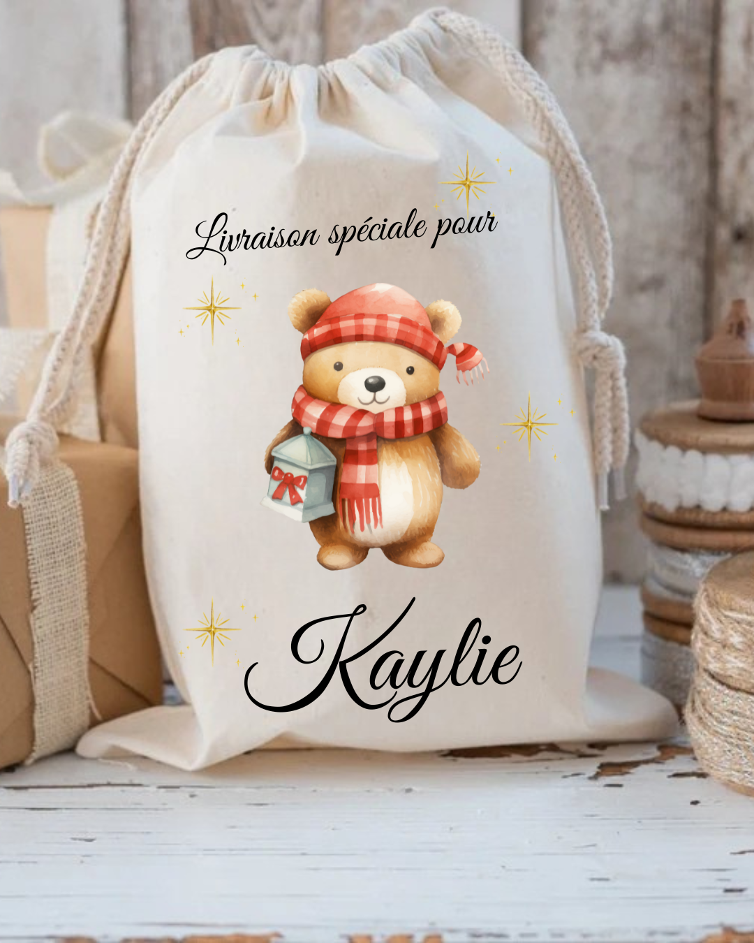 Hotte Noël | Ourson
