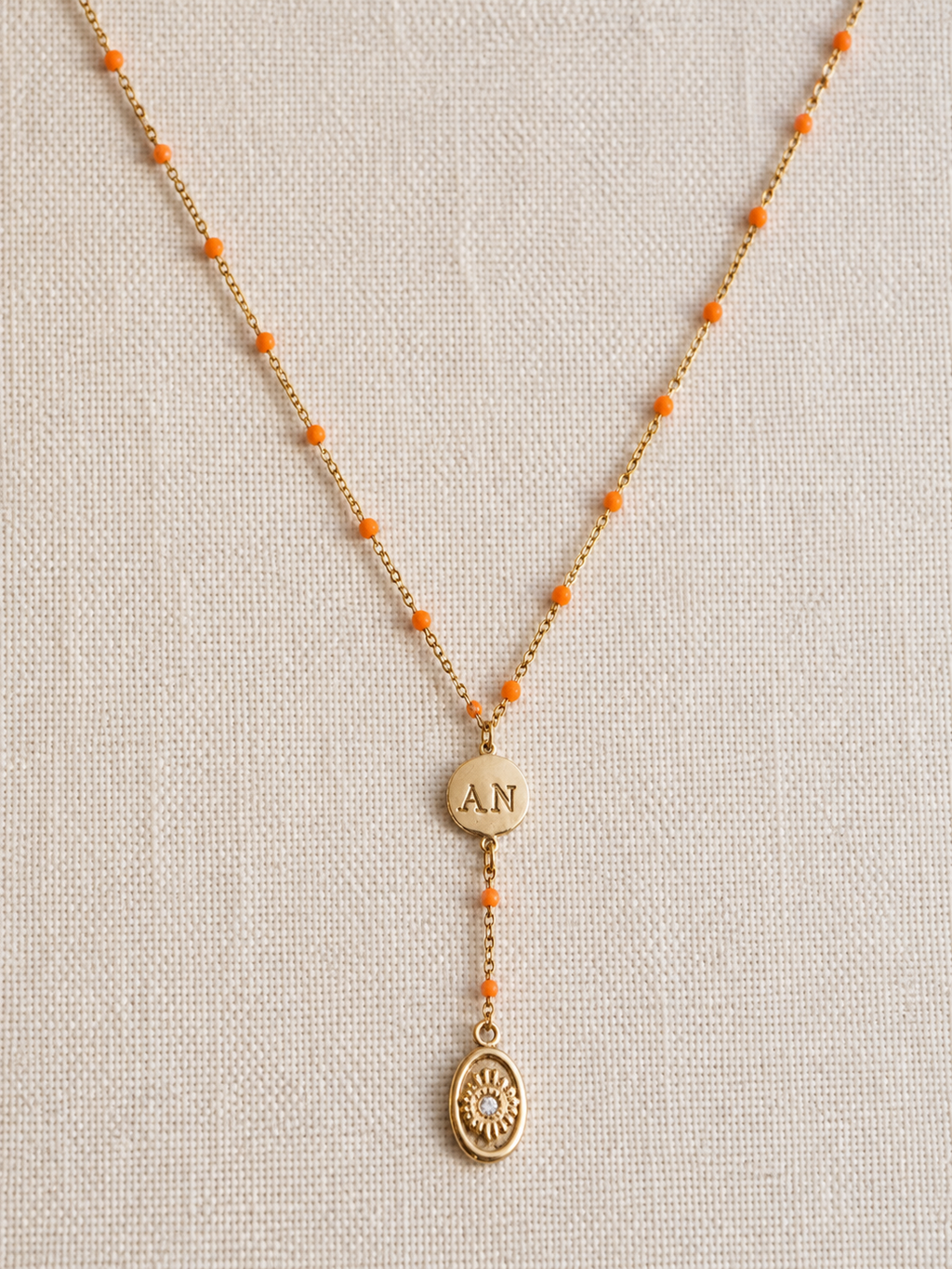 Collier signature Riviera personnalisé