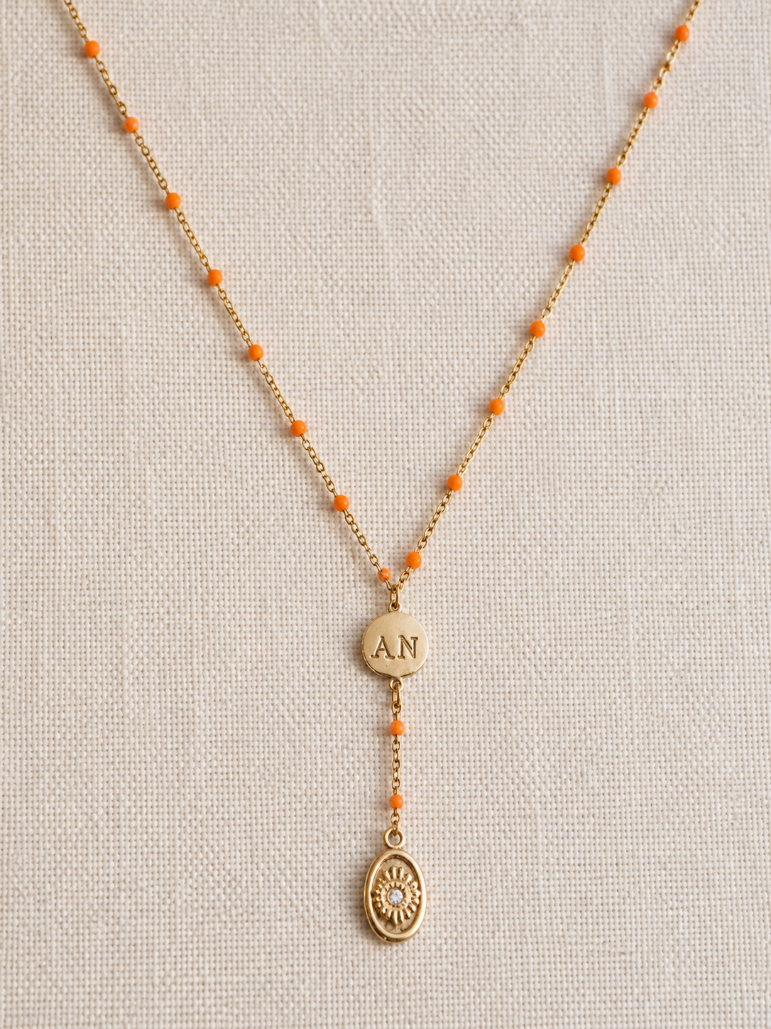 Collier signature Riviera personnalisé