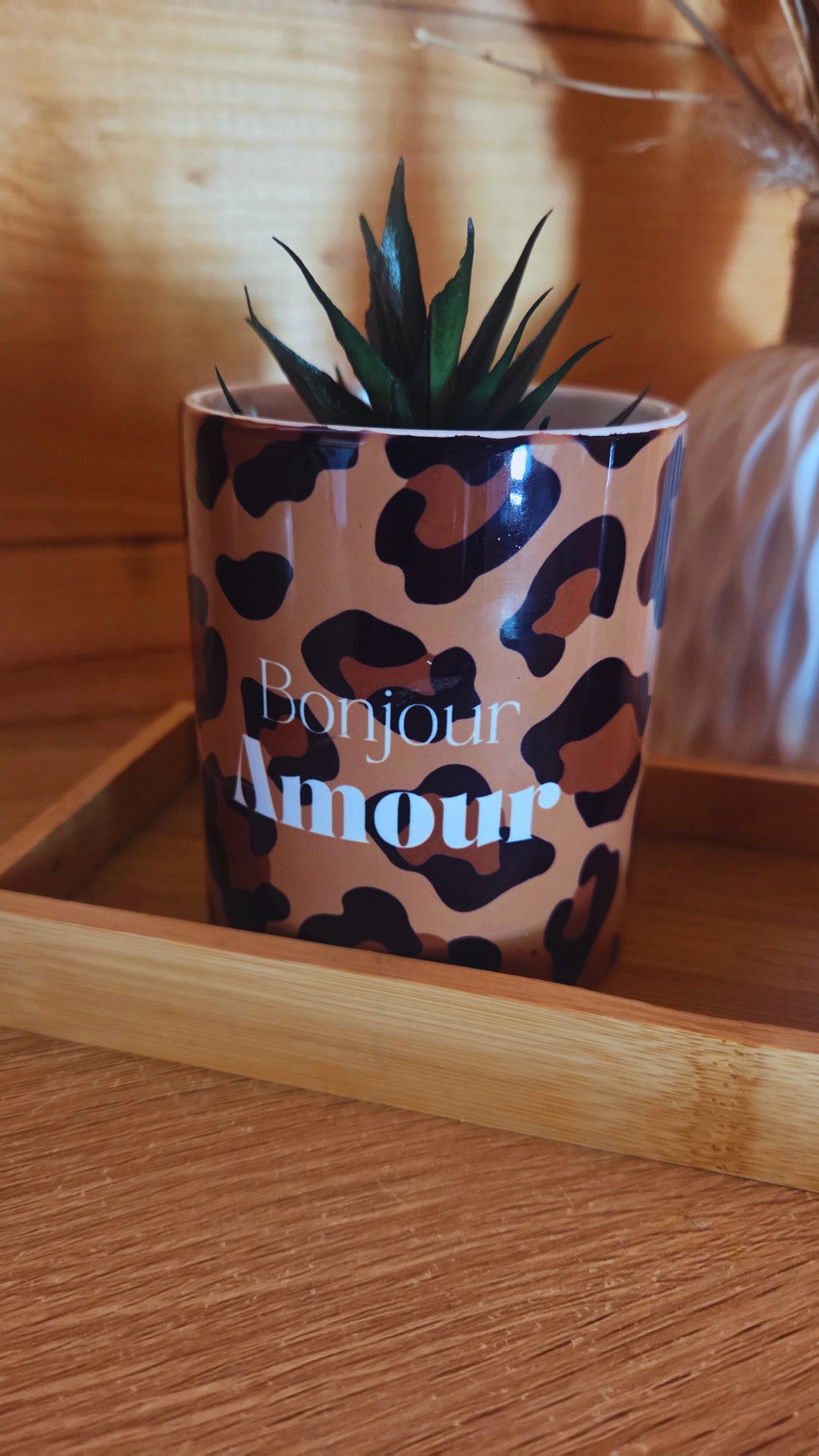 Pot en céramique | Léopard