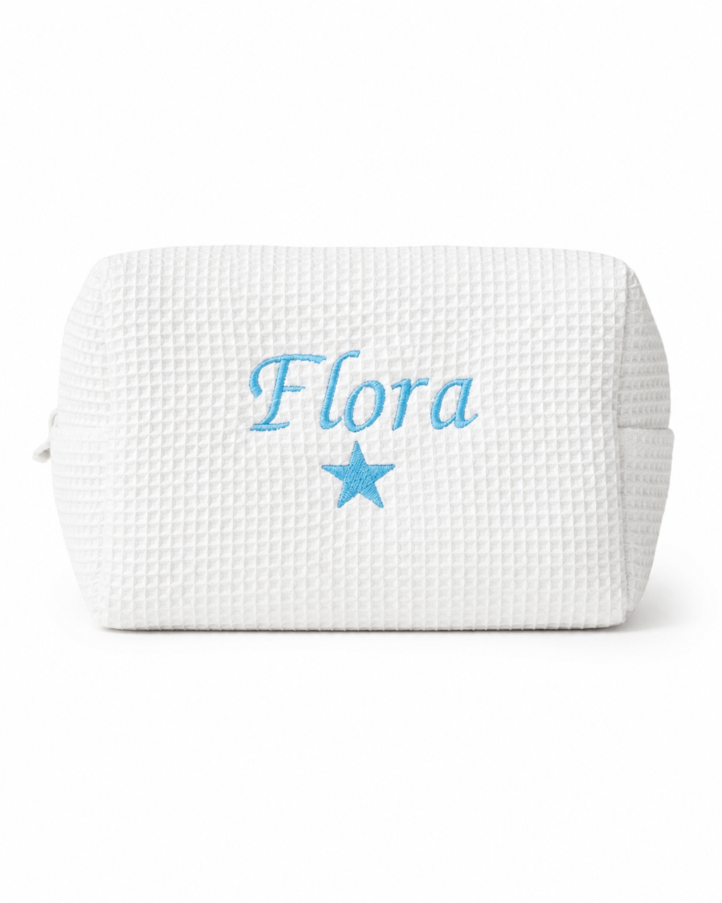 Trousse beauté | gaufre écru