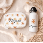 Boîte à goûter et Gourde personnalisable | Signature