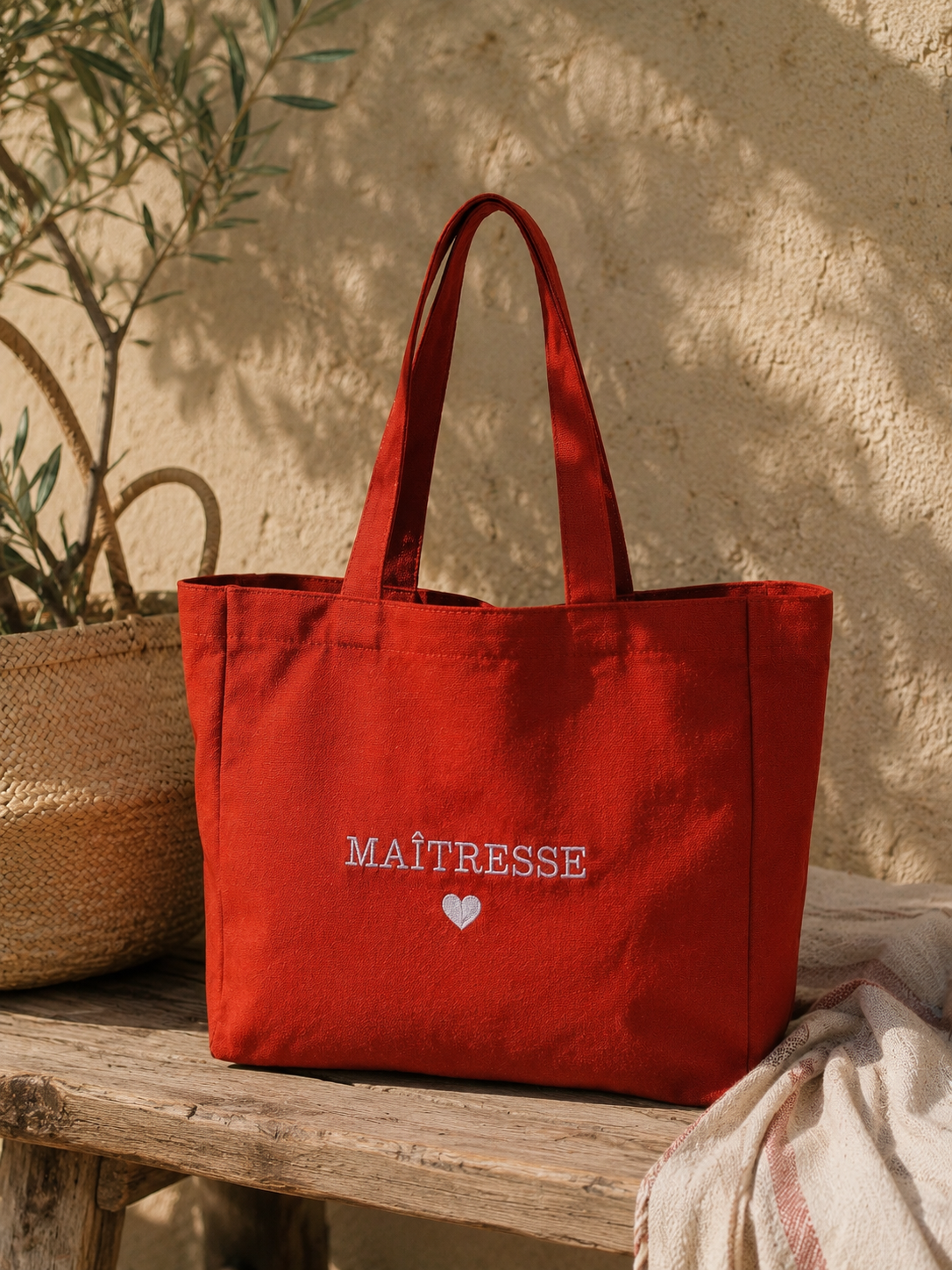 Cabas XXL Terracotta | Cadeaux Maîtresse