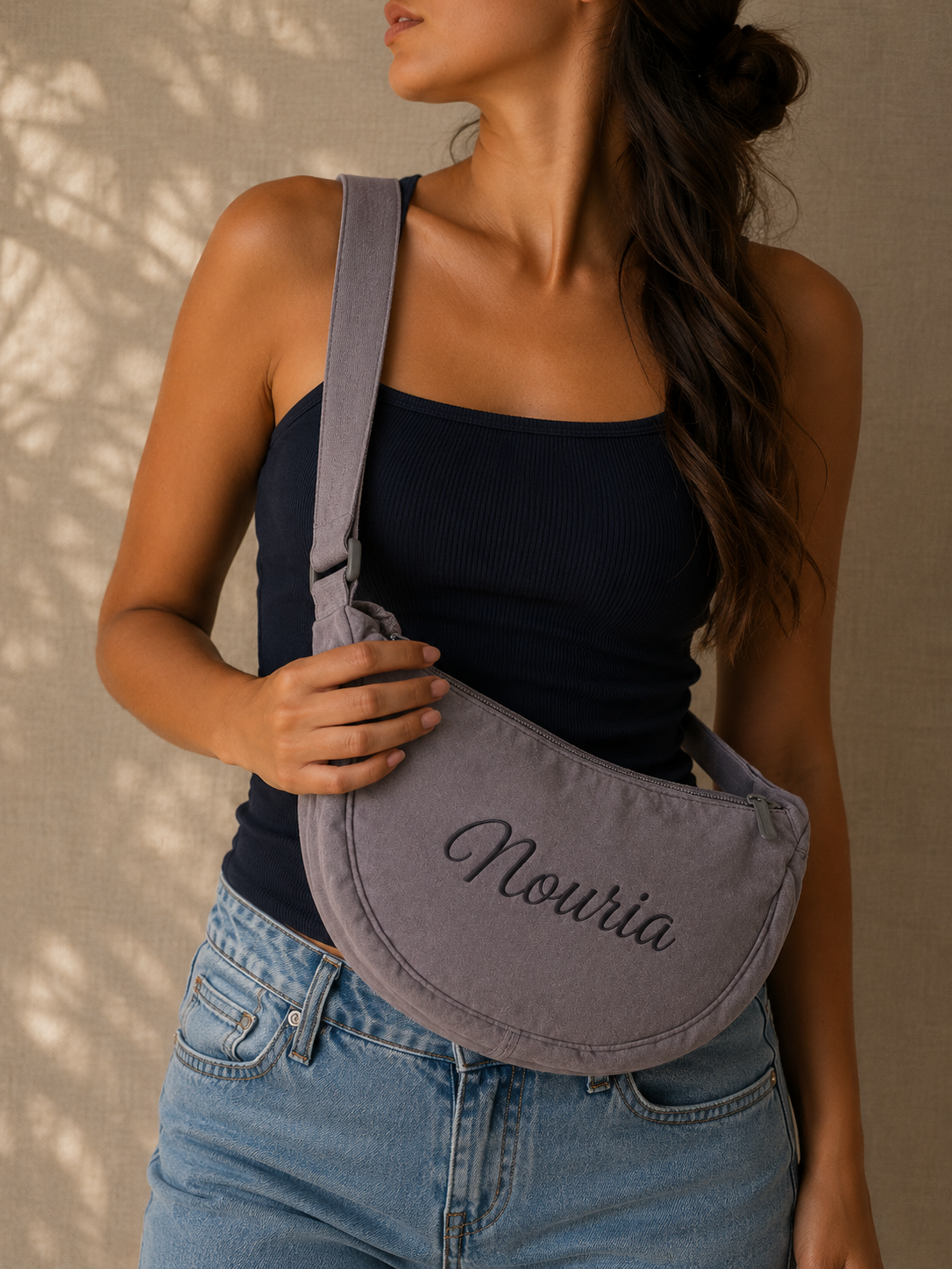 Sacoche personnalisable | Gris