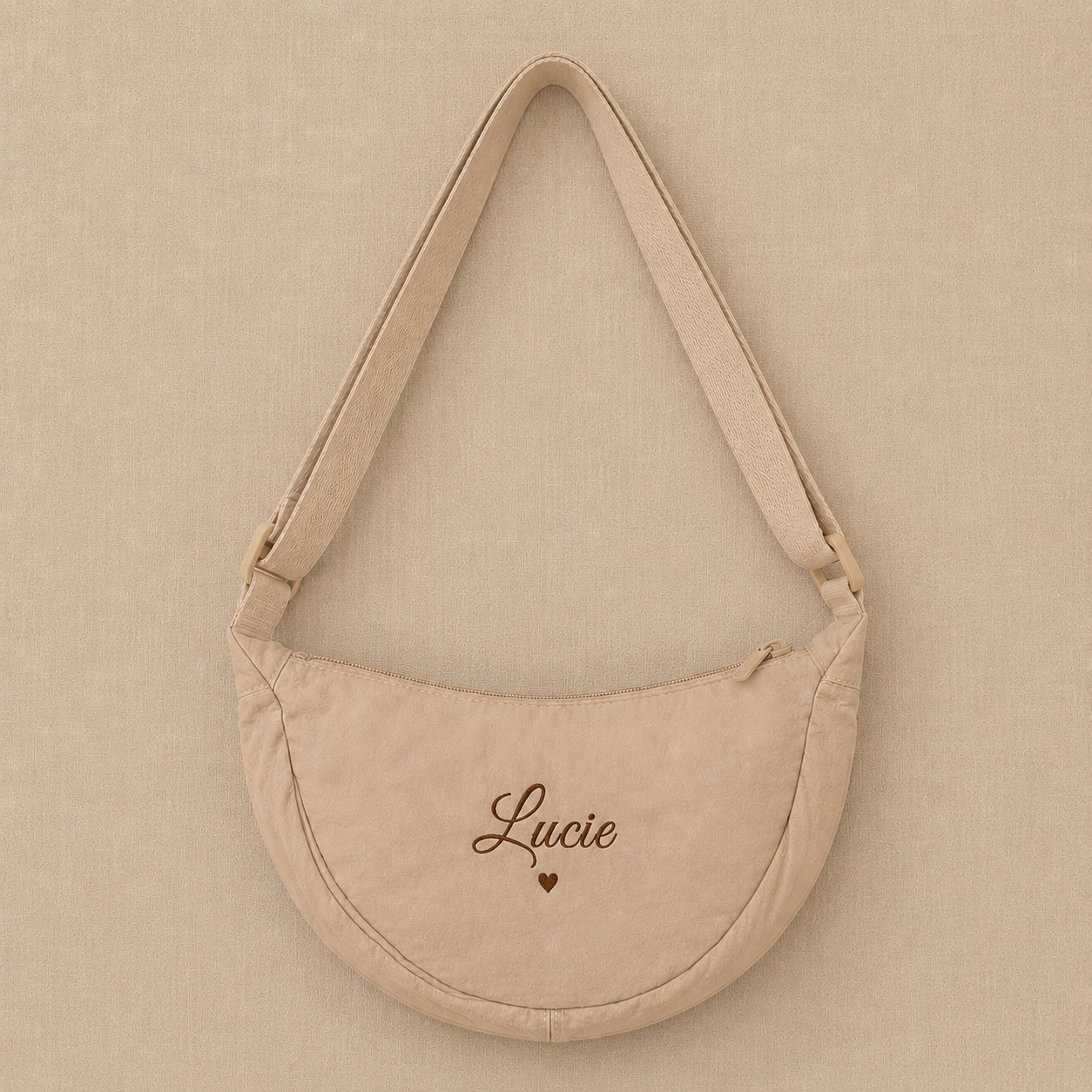 Sacoche personnalisable | Beige