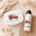 Boîte à goûter et Gourde personnalisable | Pompier