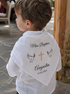 Echarpe de baptême personnalisée