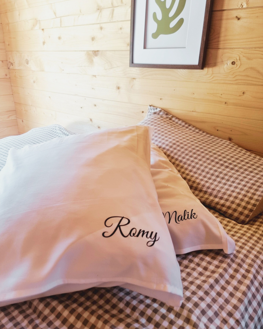 Taie d'oreiller Initiale | 100 % personnalisable