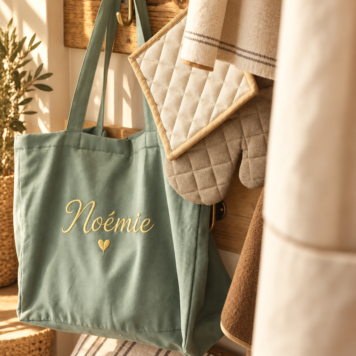 Tote Bag personnalisable | Poche intérieur