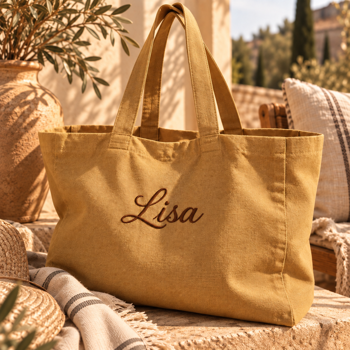 Tote Bag personnalisable | Poche intérieur