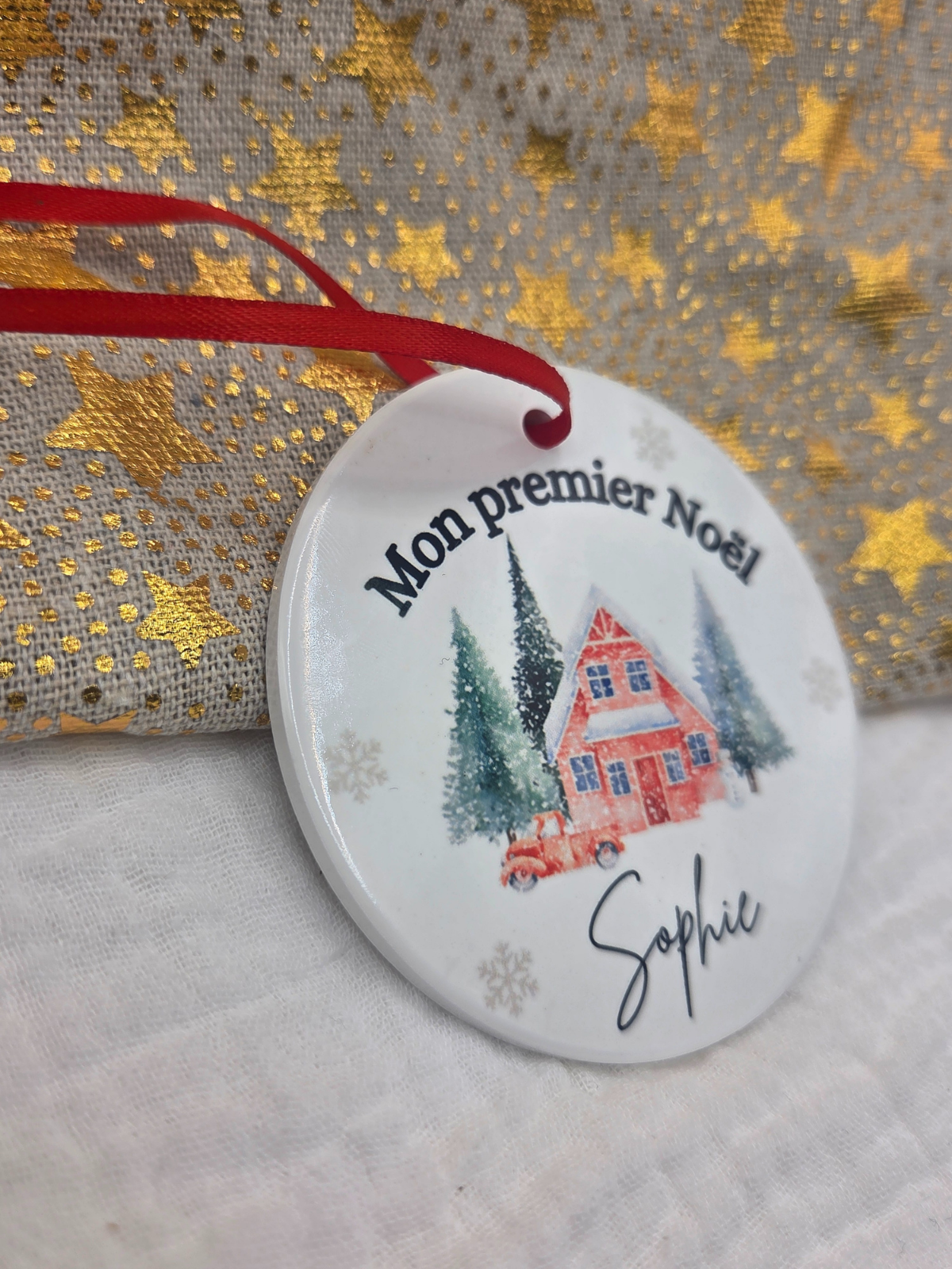 Mon premier Noël | Ornement en céramique