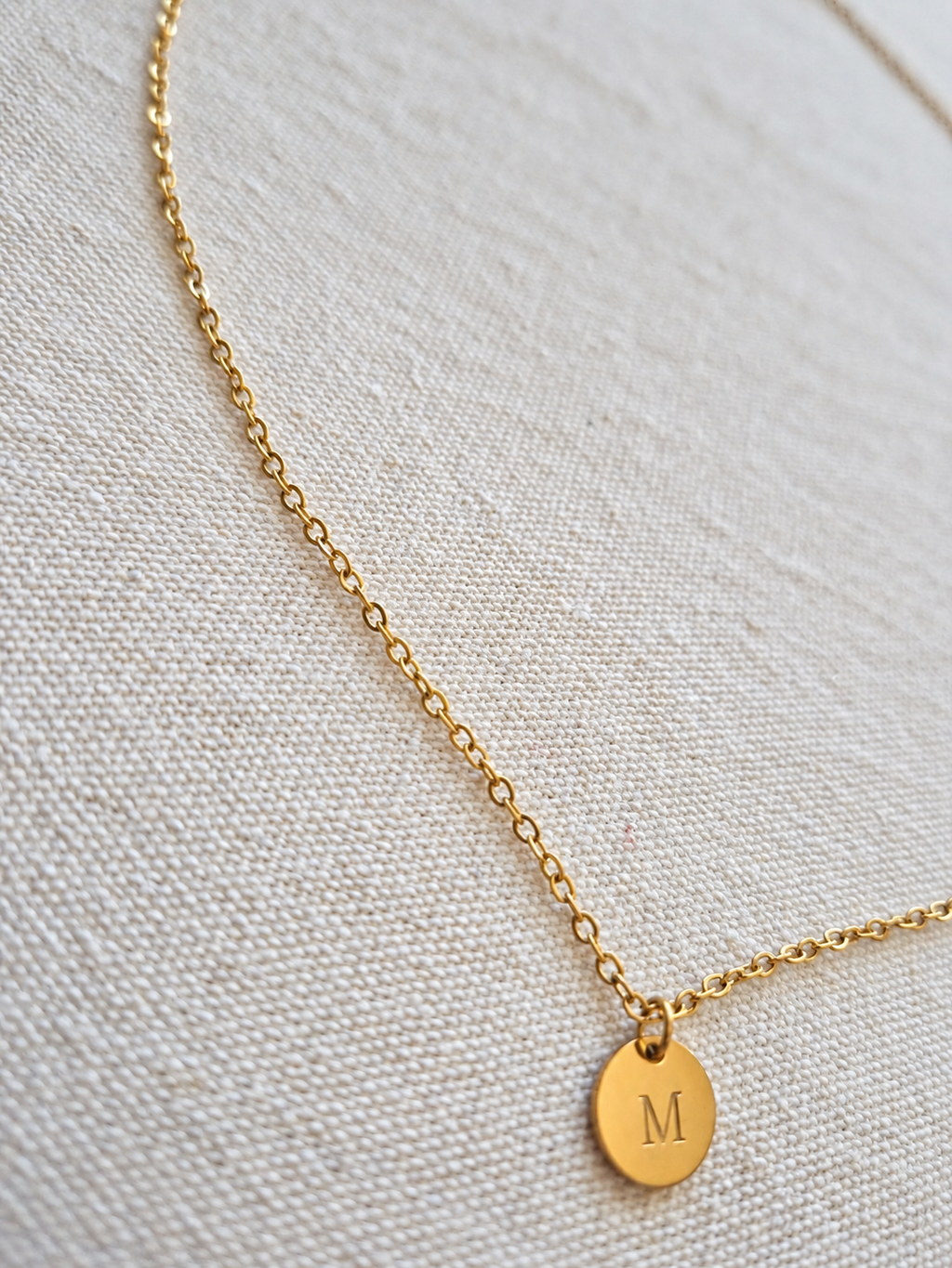 Collier personnalisé | Initiale