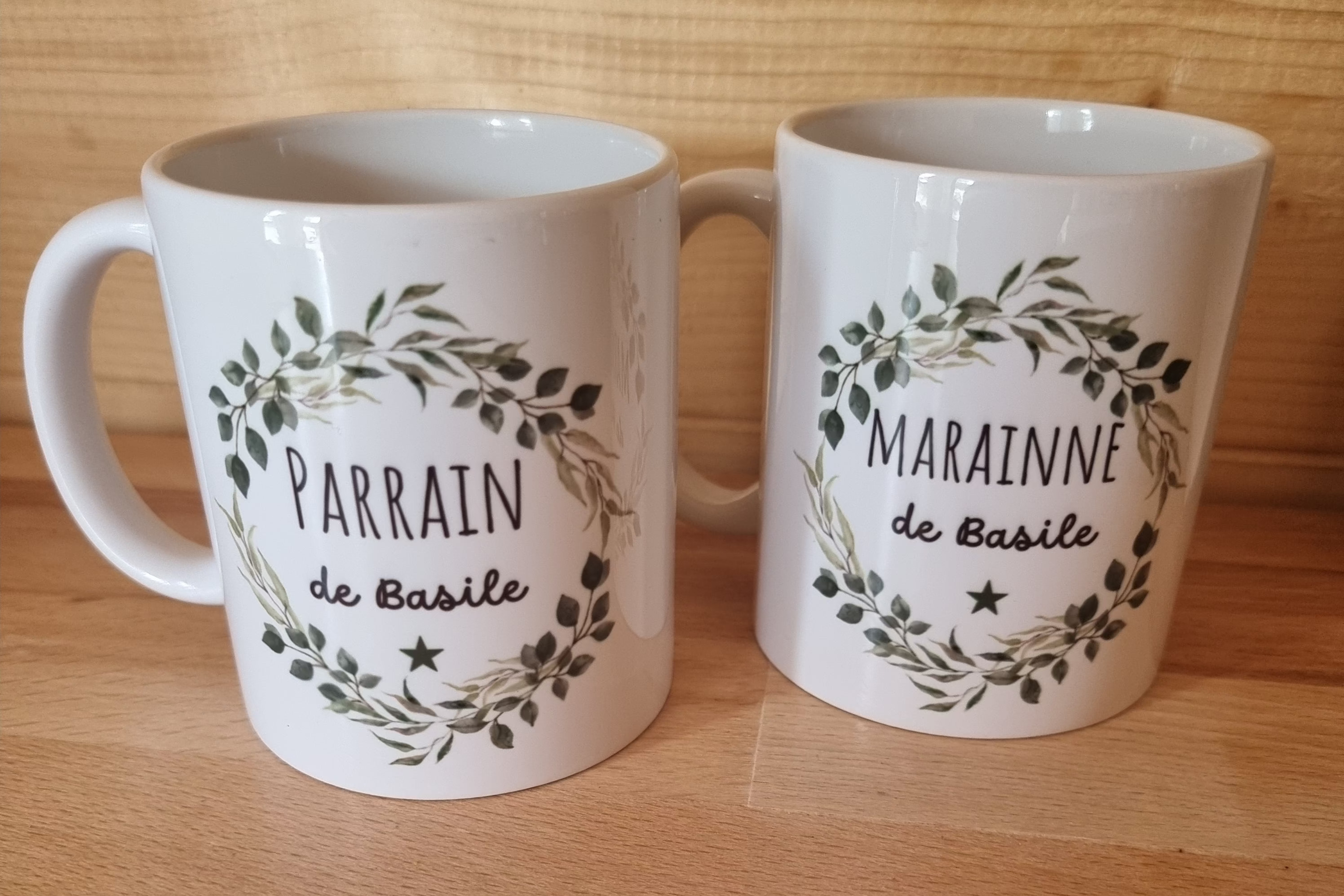 cadeaux pour parrain et marraine personnalisés