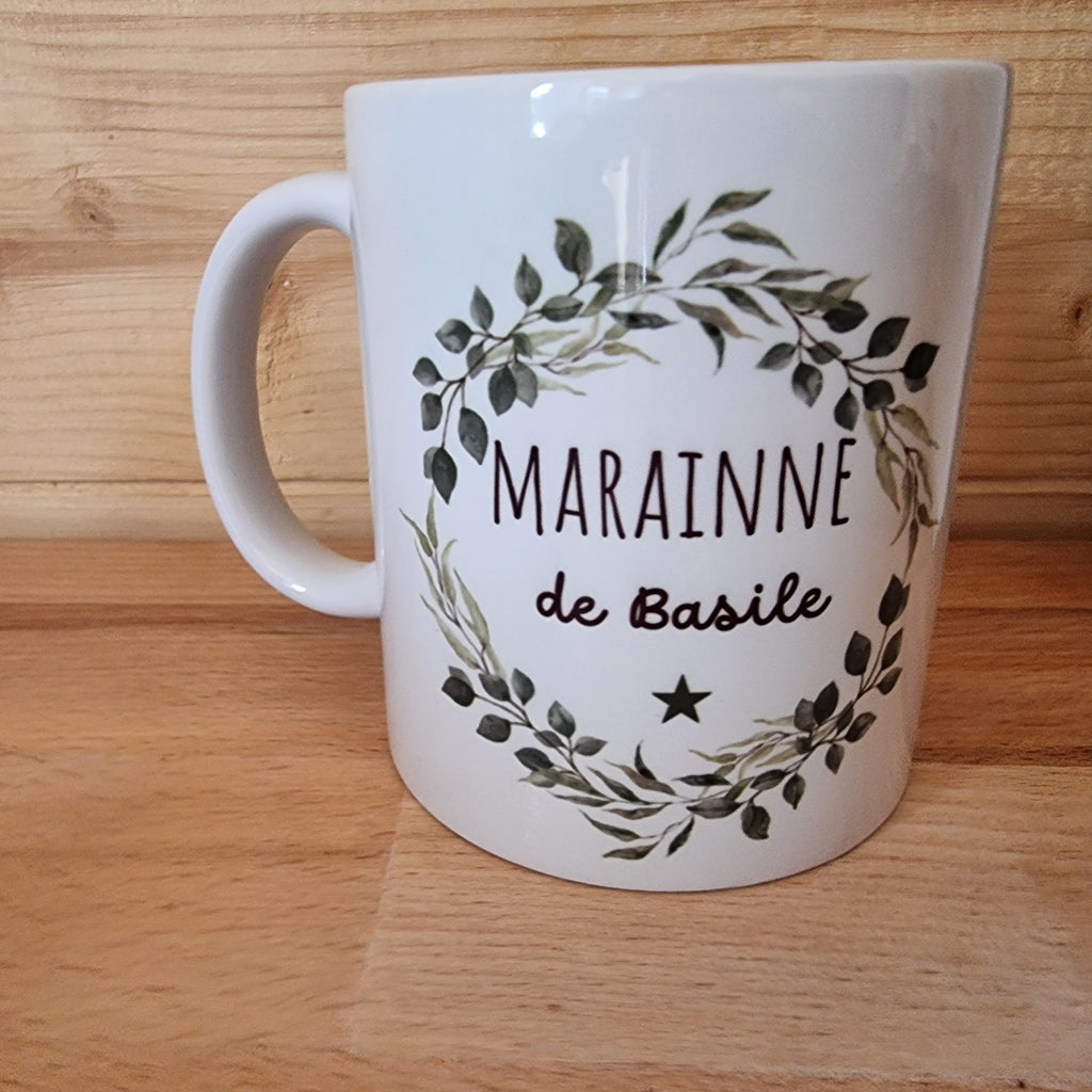 mug personnalisée pour marraine