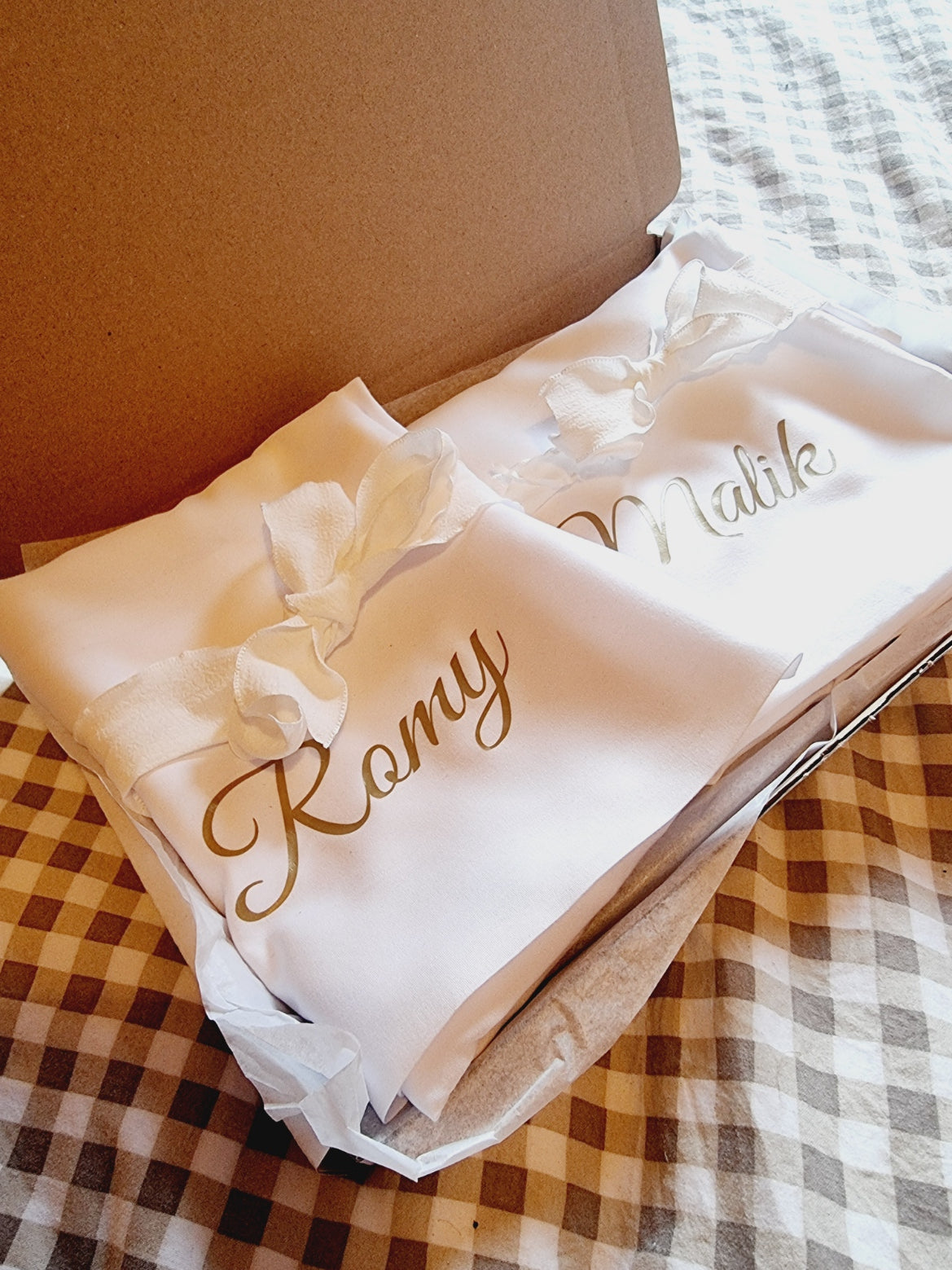 Taie d'oreiller Initiale | 100 % personnalisable